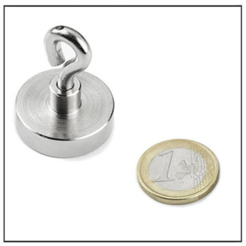 Neodymium Pot Eyelet Magnet Ø30mm Neodymium Pot Eyelet Magnet Ø30mm