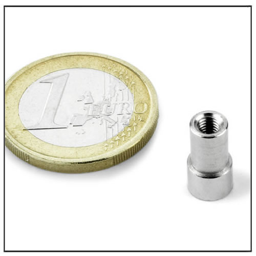Internal Thread Magnet Internal Thread Bushing Neodymium Pot Magnet Ø6 mm - Pot Magnets