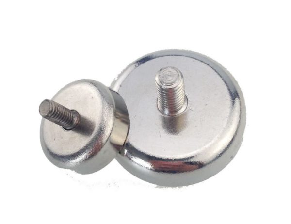 Pot Magnets with External Thread