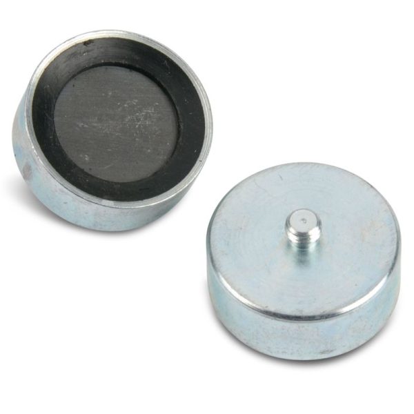 Rubber Ceramic Pot Magnet with Male Thread Rubber Ceramic Pot Magnet with Male Thread