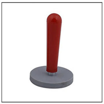 Red Rubber Covered Magnetic Signs Gripper Ø 43mm