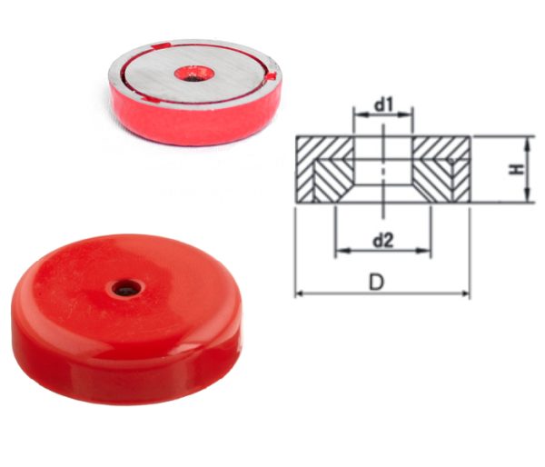 Alnico Round Base Magnet