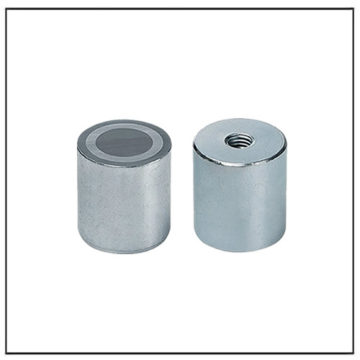 13mm Deep Pot Alnico Holding System with Internal Thread