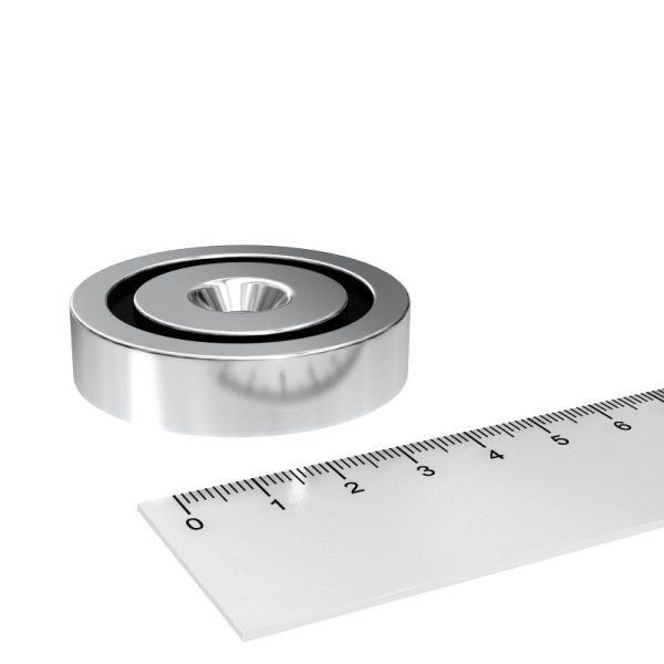 SmCo-Pot-Magnets-with-Countersink-Borehole SmCo-Pot-Magnets-with-Countersink-Borehole